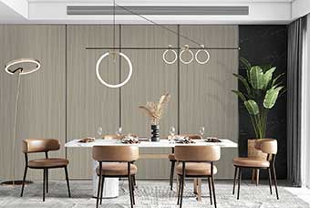 绥化轻奢风格-餐厅