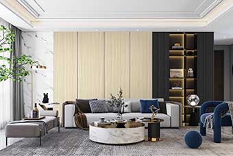 绥化客厅空间案例