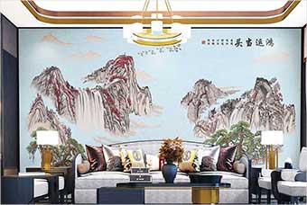 绥化森佰汇航空纤维墙咔（鸿运当头）