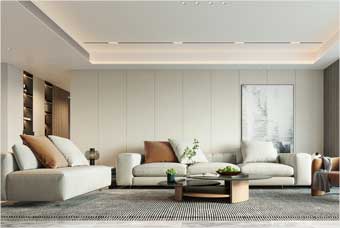 绥化客厅空间案例