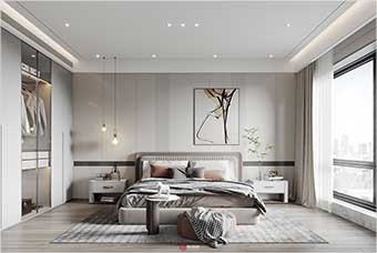 绥化卧室空间案例