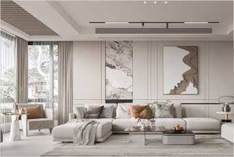 绥化客厅空间案例